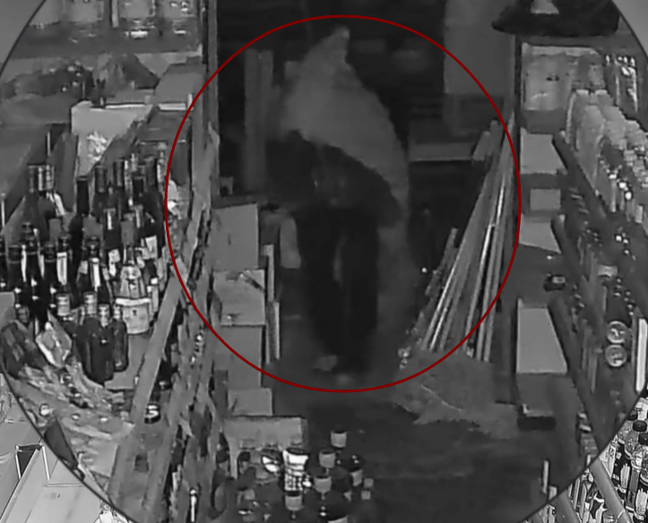 皇冠2登录welcome_青岛某超市凌晨突然出现神秘黑影皇冠2登录welcome，披着烂麻袋低着头，当他终于转过脸来，警察都气笑了